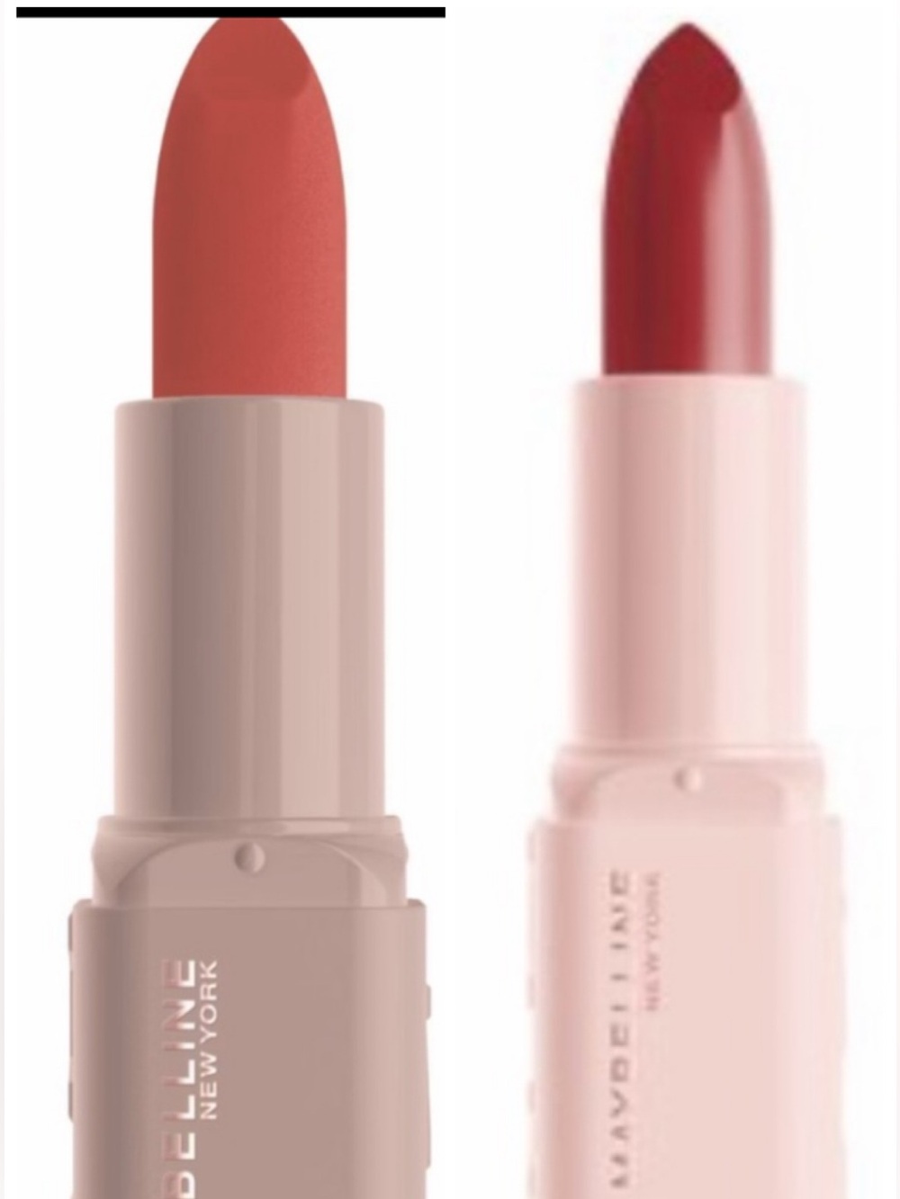 2 MAYBELLINE LIPSTICKS